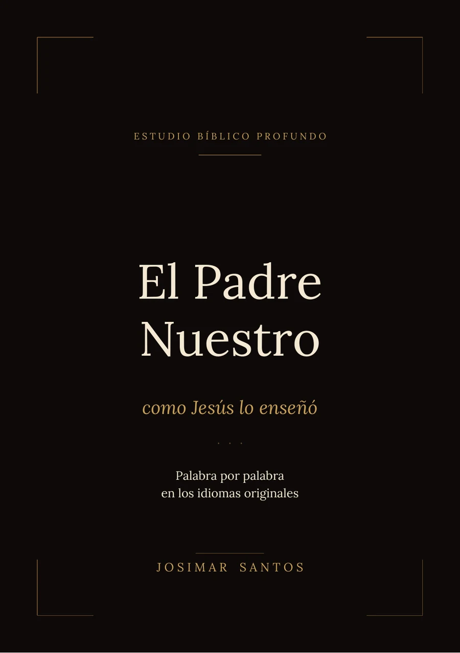 Portada del ebook El Padre Nuestro como Jesús lo enseñó, de Josimar Santos